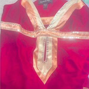 Gorgeous silk Bebe one of a kind show stopper